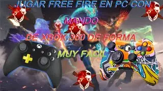 como jugar free fire en pc con mando de xbox 360 ( ldplayer tutorial )✔😱