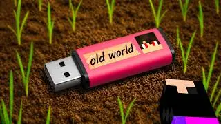 I Found My Brother’s 11 Years old SECRET Minecraft World..