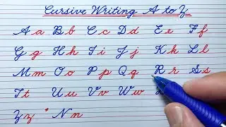 Cursive writing a to z | Cursive abcd | Cursive handwriting practice | Cursive letters abcd  a to z