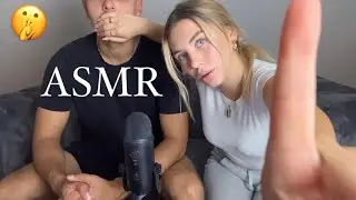 ASMR | MOUTH COVERING with a GUEST 🫢 you have to be QUIT 🤫 whispering & pshhh [German] leise 🤐