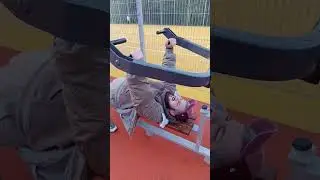 90кг на изи| уличные тренажëры! #яндекс #такси #москва #качалка