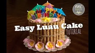 EASY LUAU CAKE TUTORIAL - MMC BAKES