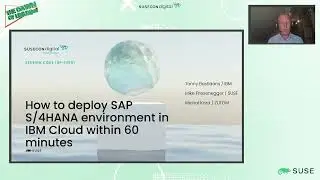 How to deploy SAP S 4HANA environment in IBM Cloud within 60 minutes