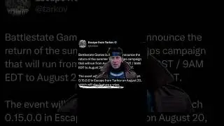 WIPE IS ALMOST HERE!!! - #escapefromtarkov #tarkov #shorts #gaming #gambit