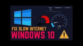 How To Fix Slow internet Speed in windows 10/11 #windows #information #solutions