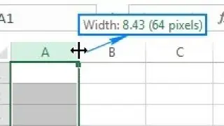 How to adjust columns in excel (Excel @NAISHAACADEMY )