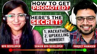 How To Get Promoted? From RPA Developer to RPA Project Manager Journey 🤖
