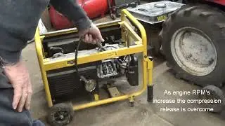 WEN 4050 GENERATOR  Won't Start after Loaning to Grandson