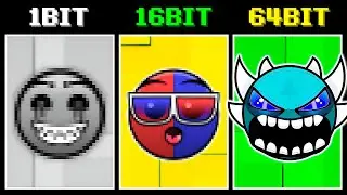 New Custom Geometry Dash Lobotomies V20 but every time with more bits
