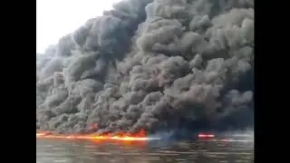 আল্লাহ পাকের কি ইশারা পানির মধ্যে আগুন !