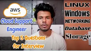 Most ASKED AWS Cloud Support Engineer Questions | Must-Know Interview Questions