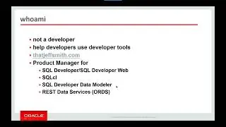 PL/SQL All the Things in Oracle SQL Developer, SQLcl, & ORDS