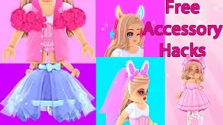 Accessory Hacks Using FREE Items In Royale High Free Outfit Accessory Hacks