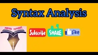 Syntax Analysis | Syntax Error (C5)