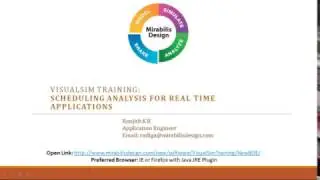 VisualSim Training - Scheduling Analysis for Real Time Applications