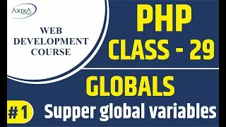 $GLOBALS Supper global variables in php tutorial