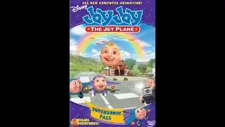 Jay Jay The Jet Plane Supersonic Pals 2002 DVD Opening