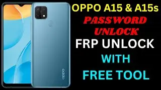 oppo a15 password unlock/Frp Baypass offline cph2185 unlock by miricle thunder 2024 new trick