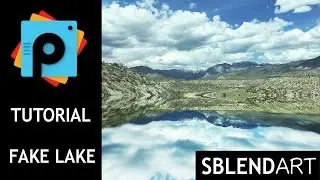 PicsArt Tutorial - Super easy Fake Lake effect photo editing