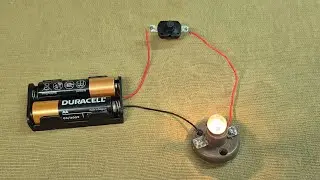 HOW TO MAKE A SIMPLE ELECTRICAL CIRCUIT? ELECTRICAL EXPERIMENT CIRCUIT
