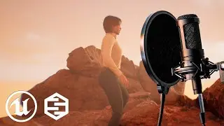 Mr.Bluesky🎶🎙️Metahuman with body movement Unreal Engine 4