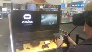 Oculus Touch Demos Part 2 - My Mom Tries Touch