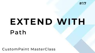 Adding path in front of existing path | Path | Custom Paint