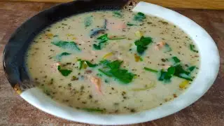 ФИНСКИЙ СУП - с красной рыбой и сливками