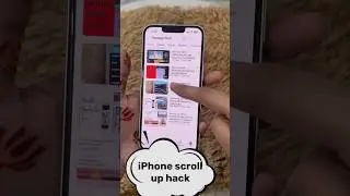Learn how to scroll up with one trick in Hindi #shorts #tech #iphone #ios #hacks #tipsandtricks