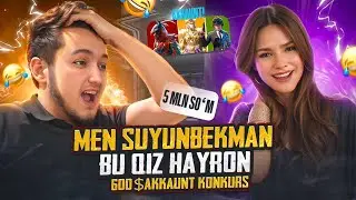 BU QIZ HAYRATA MEN G...Y MANMI..?😳😱 600$ AKKAUNT PADARKA #rekomendasi #pubgmobile