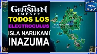 Todos los Electroculus de la Isla Narukami - Inazuma - Genshin Impact