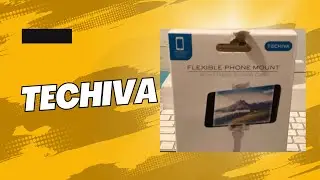 Techiva flexible phone mount unboxing
