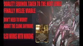 Helminth DUALITY Equinox Build Stealth Sniper New And Improved! l Warframe Heart Of Deimos