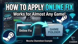 How To Apply Online Fix Tutorial || Meccha Chameleon Online fix || Charon