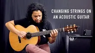 Never pop a Bridge Pin again! | How to Change Acoustic Guitar Strings