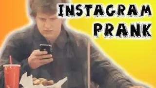Instagramming Strangers' Food Prank