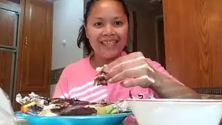 MUKBANG NG MASARAP NA INIHAW NA TELAPIA