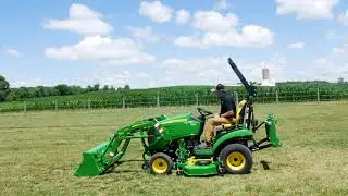 Removing the Front Loader - John Deere Compact Utility Tractor