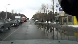 Road accidenet and happy final / ДТП на Петербургском шоссе. Тверь