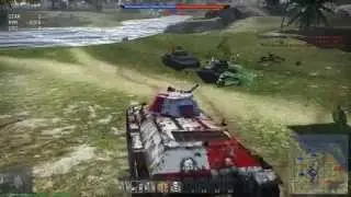 Советский средний танк т 34 в действии WarThunder