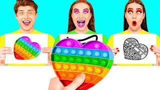 Кто лучше нарисует предмет, получит его | Смешные cитуации от DaRaDa Challenge