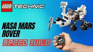 Awesome Lego technic NASA Mars Rover Perseverance speed build