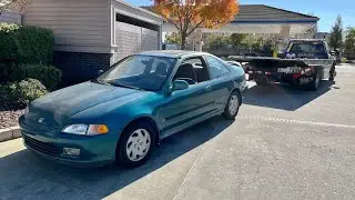 My High School Dream Car For $1,500! 1995 Honda Civic Coupe EJ1 EX