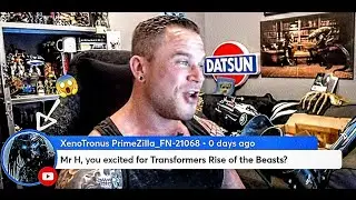 Mr H Reviews notices me in his live stream