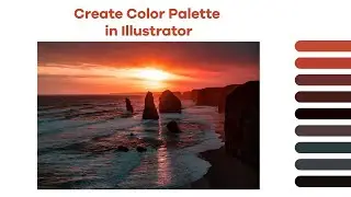 Create Color Palette In Illustrator | Color Palette selection technique