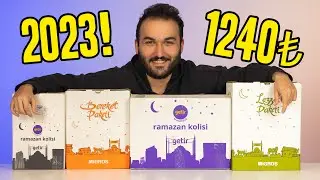 RAMAZAN PAKETLERİNİ İNCELEDİM! 2023