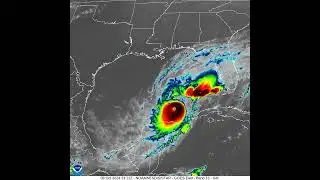 Hurricane Milton IR Satellite Imagery