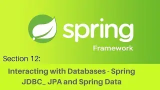 Spring framework Tutorial (122 Step 11   Implementing insert and update Spring JDBC Update Methods)