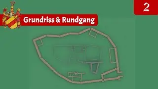 #002 Layout and tour of the castle - BUILDING A CASTLE WITH LEGO AND OTHER BRICKS