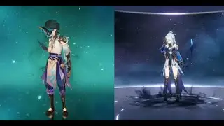 Xiao's Karma and Jing Liu's Mara Side by Side